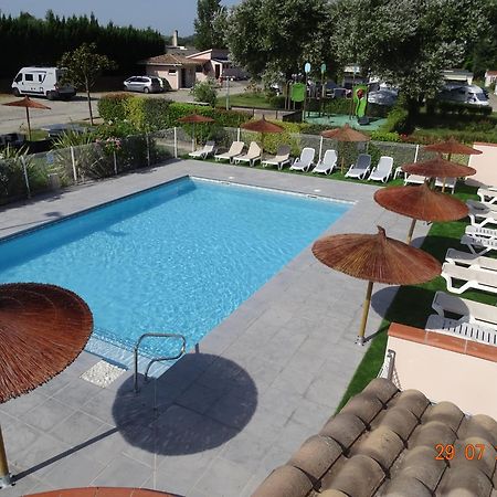 Hotel Camping Les Nysades Mirepoix  Exteriér fotografie